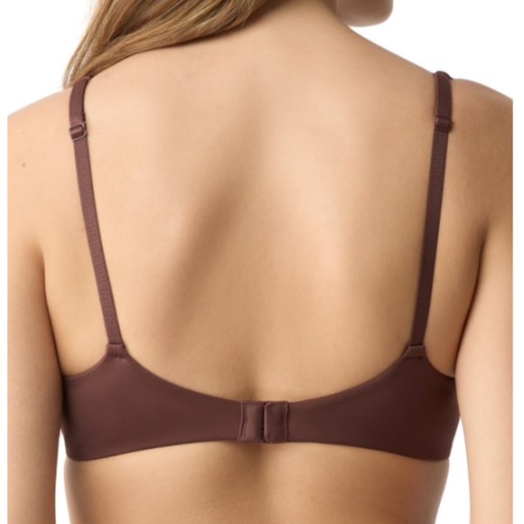 Gap Women's Everyday Essentials Full-Coverage Unlined Bra GPW00357 - Warm Dark - Picture 2 of 3